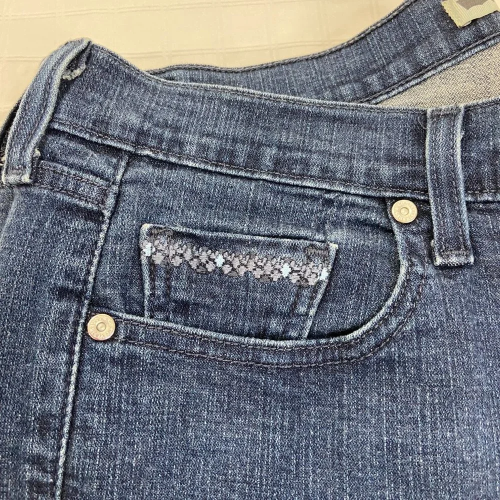 Ladies Levi's 505 Straight leg Jeans size 16 - Picture 4 of 9